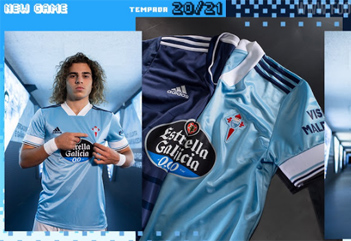 Celta Vigo football shirts 2020-21